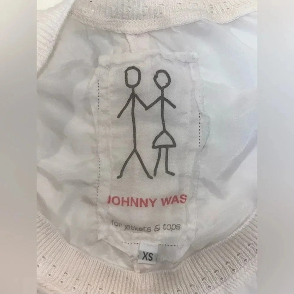 Johnny Was Crew Neck Embellished Top - Picture 2 of 6